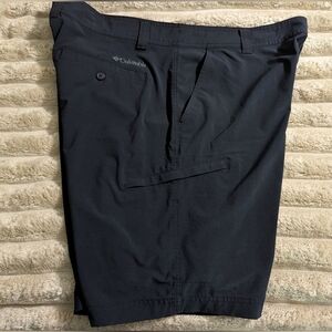Columbia Silver Ridge Mens Outdoor Hiking Camping Shorts Size 38 Black